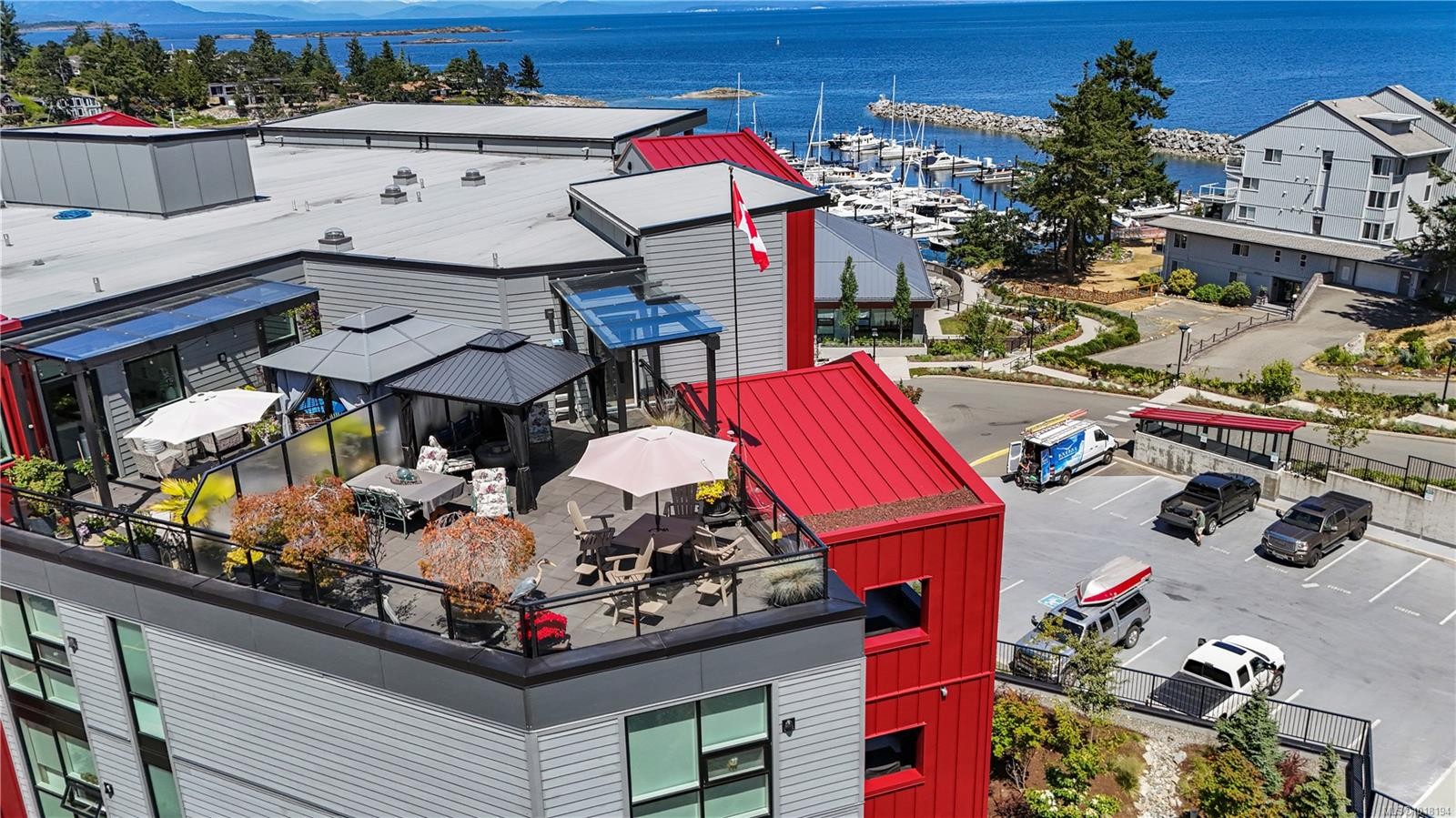 604-3529 Dolphin Dr, Nanoose Bay, BC - Outdoor With Body Of Water