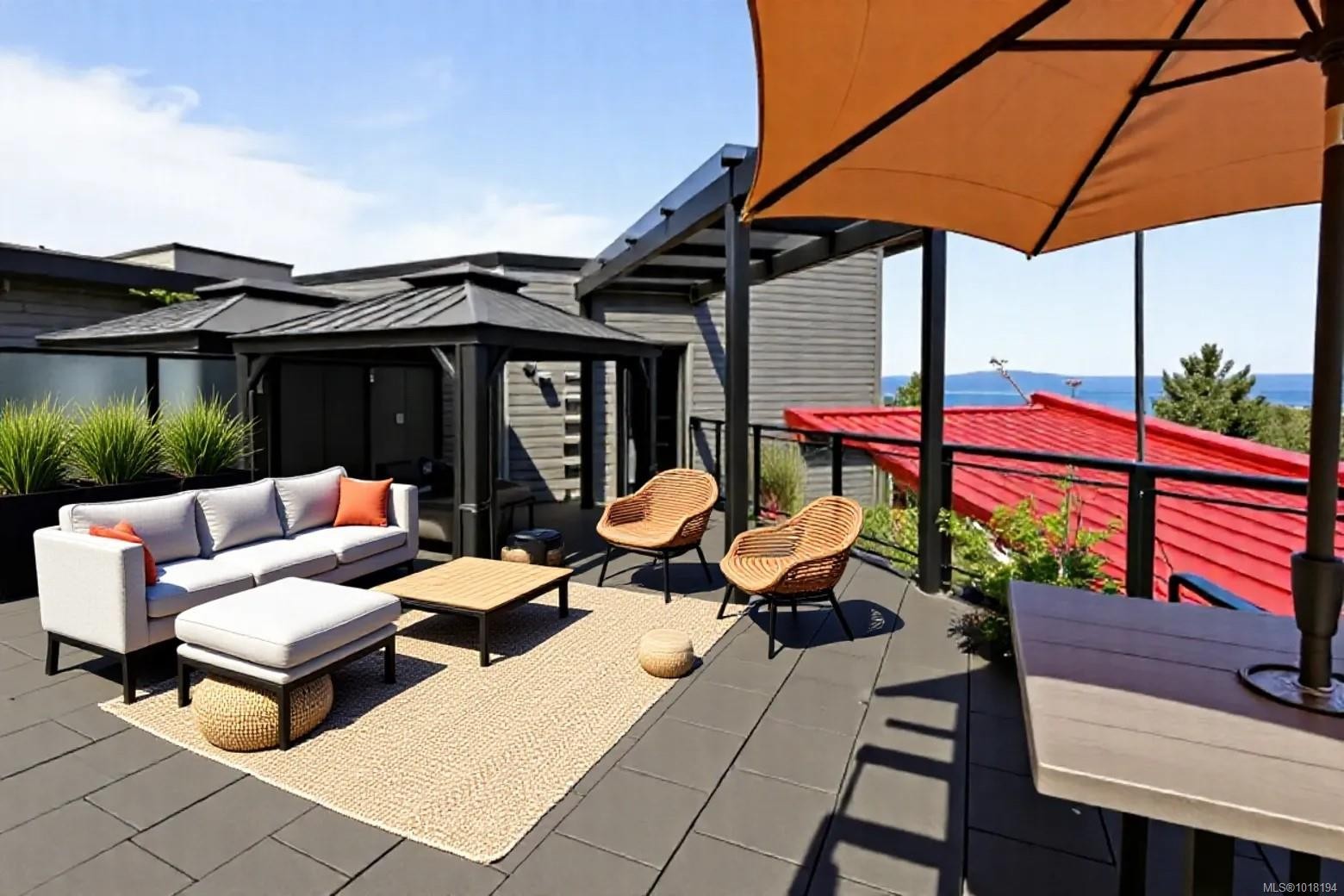 604-3529 Dolphin Dr, Nanoose Bay, BC - Outdoor With Deck Patio Veranda With Exterior