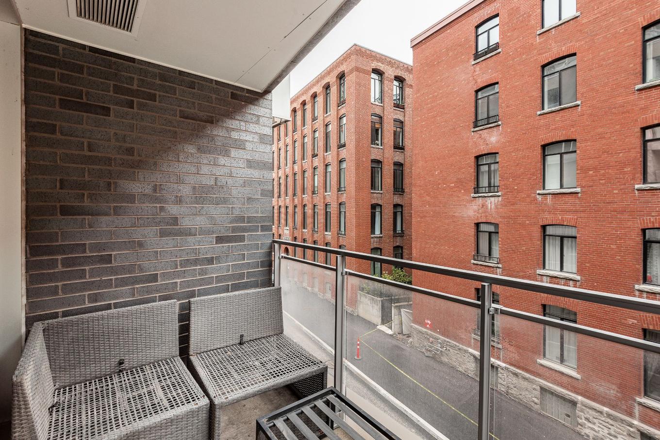 Balcony - 309-1010 Rue William, Montréal (Le Sud-Ouest), QC - Outdoor With Exterior