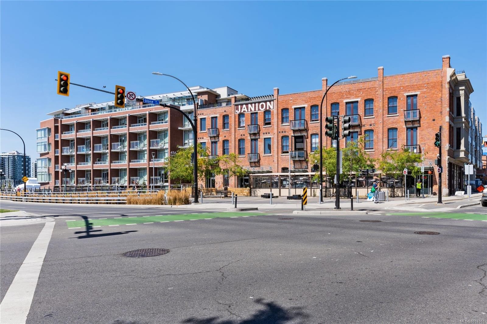 211-456 Pandora Ave, Victoria, BC - Outdoor With Balcony With Facade