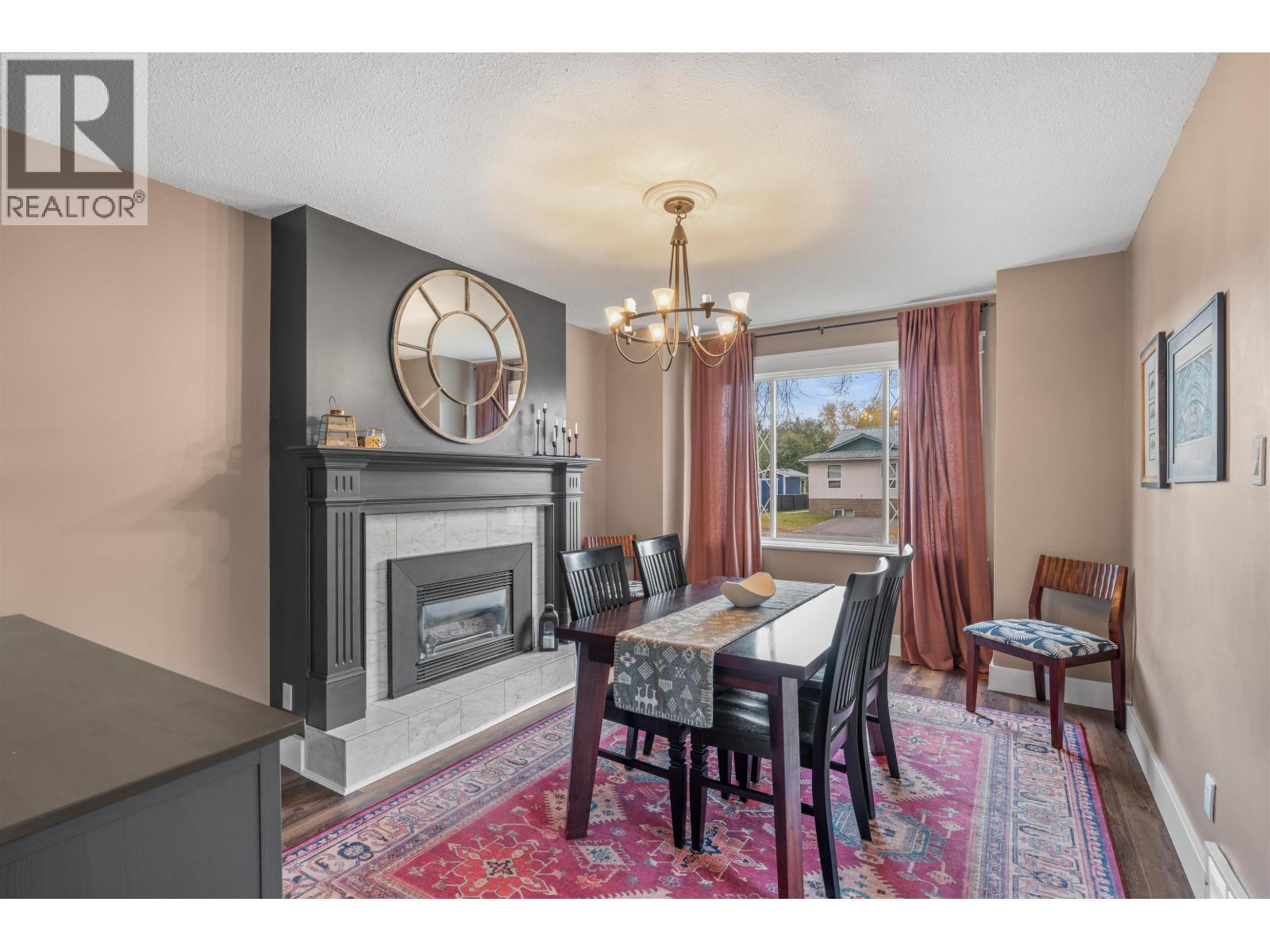 1510 Fir Street, Prince George, BC - Indoor With Fireplace