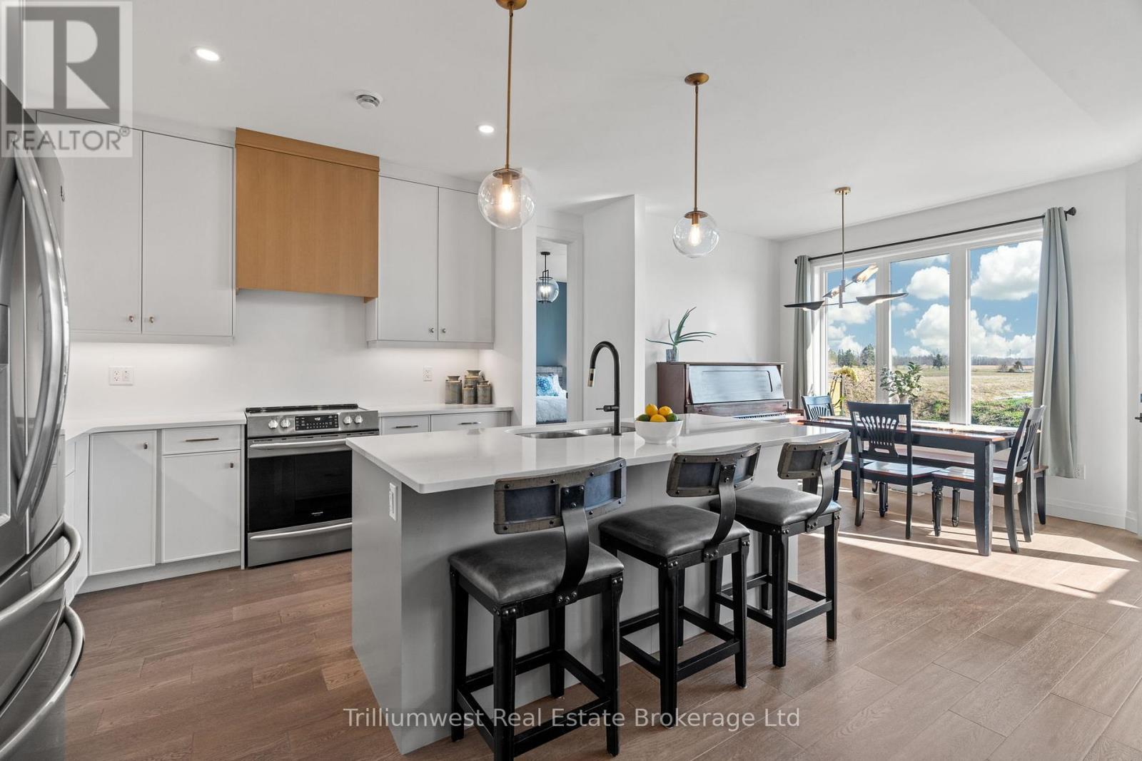 155 Mcleod Street, North Middlesex (Parkhill), ON - Indoor Photo Showing Kitchen With Upgraded Kitchen