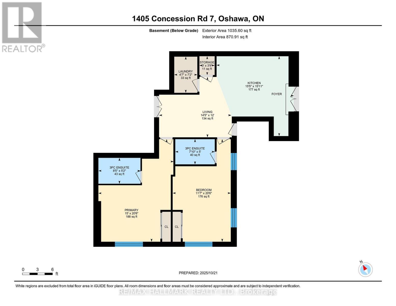 Bsmt - 1405 Concession 7 Road, Clarington, ON - Other