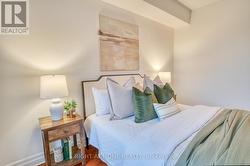 Bedroom with walk in closet -