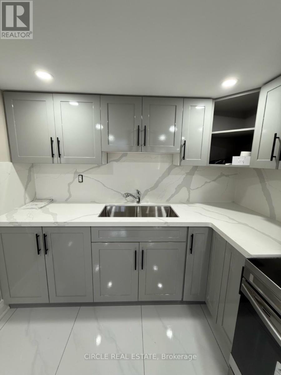 213 Danny Wheeler Boulevard, Georgina, ON - Indoor Photo Showing Kitchen With Double Sink