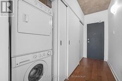 Wall to wall entrance closet / Washer & Dryer -