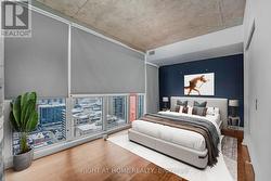 Virtually Staged Primary Bedroom -