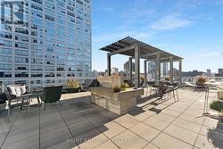 BBQ area and outdoor dining area -