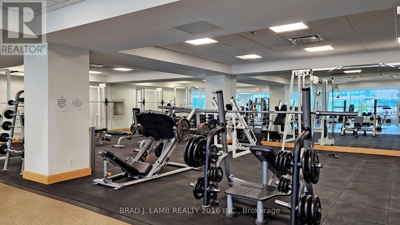 907 - 10 Yonge Street, Toronto, ON - Indoor Photo Showing Gym Room