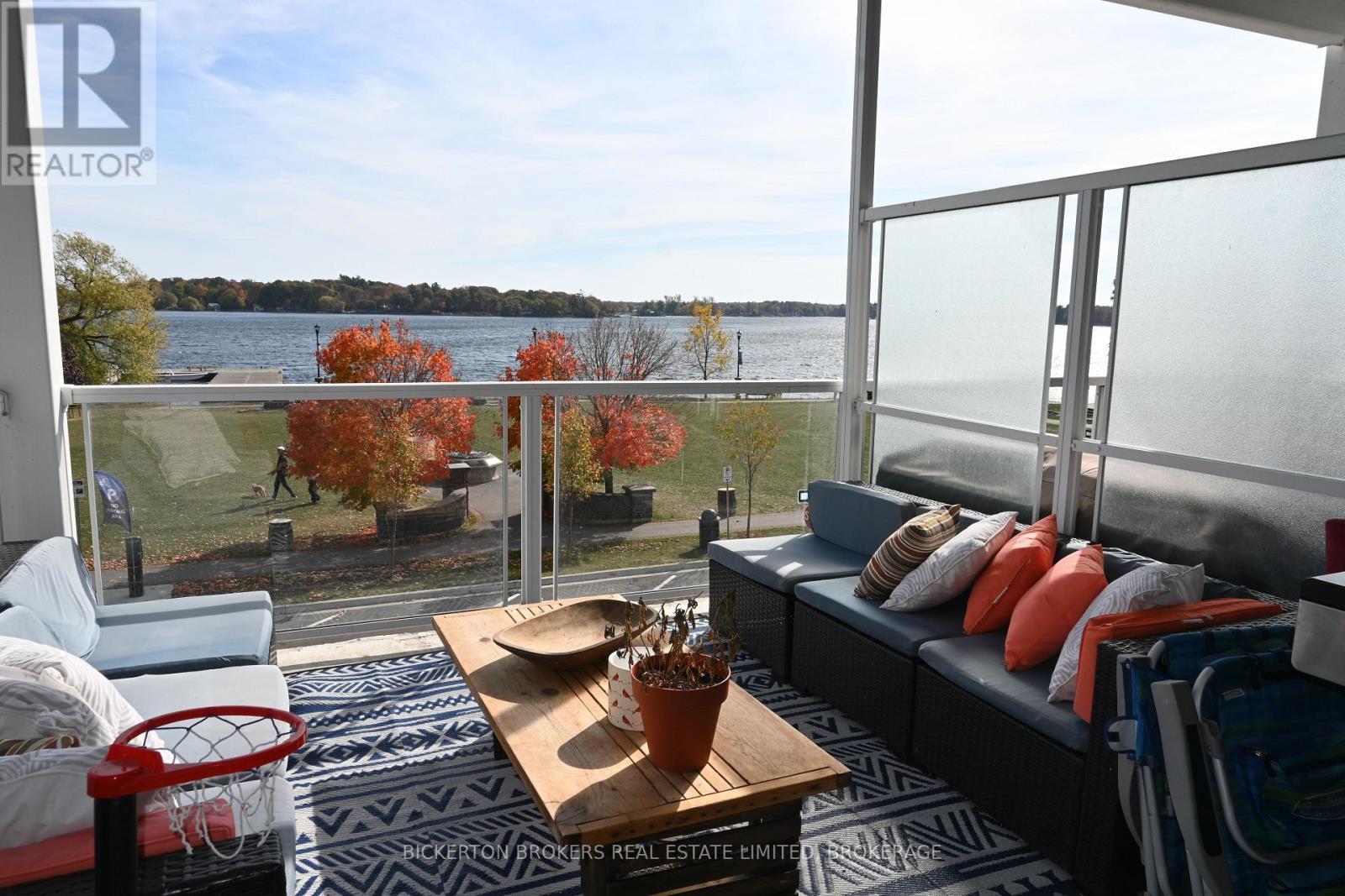 207 - 130 Water Street, Gananoque, ON - With Balcony With View With Exterior