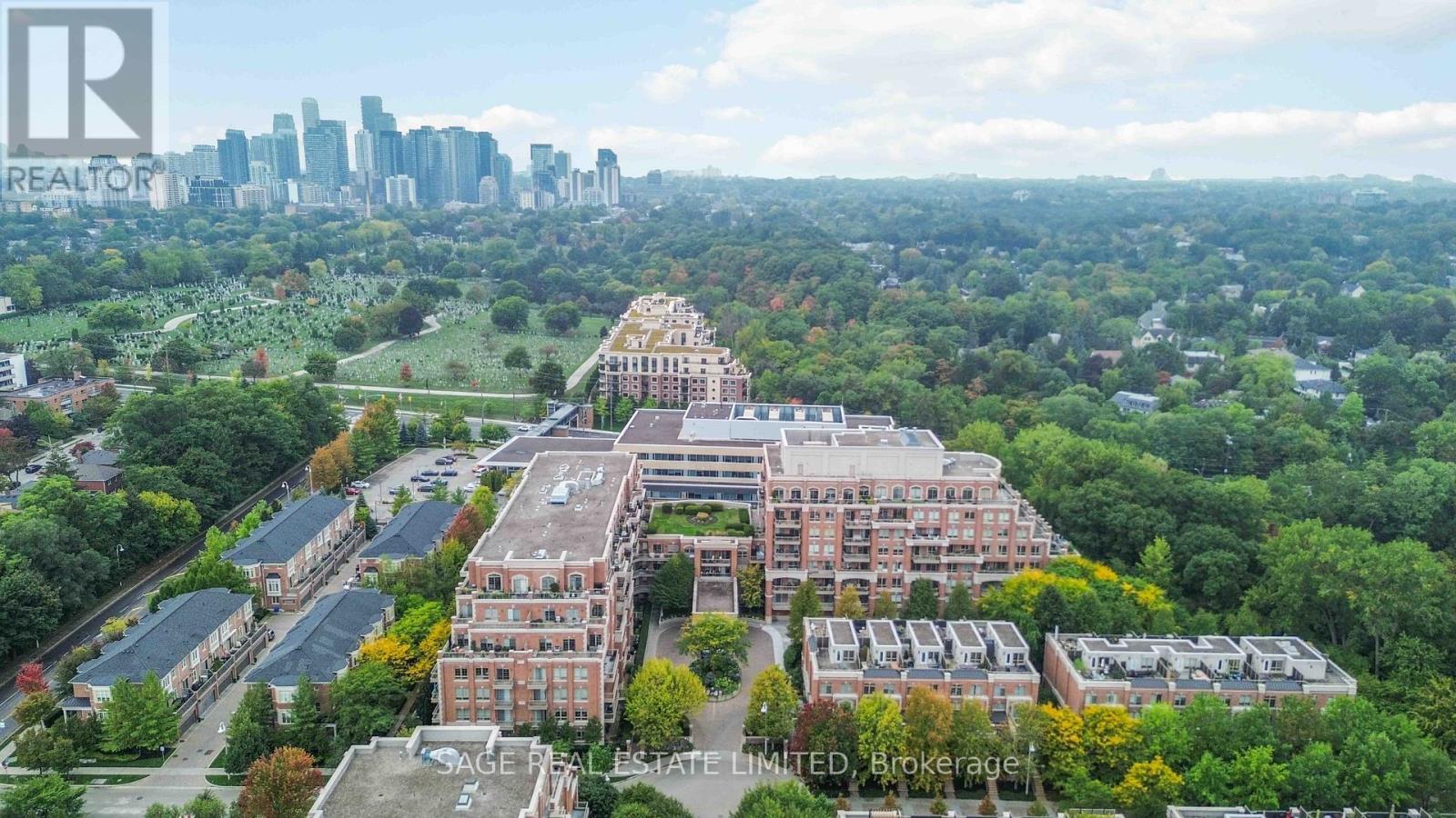 212 - 20 Burkebrook Place, Toronto, ON - Outdoor With View