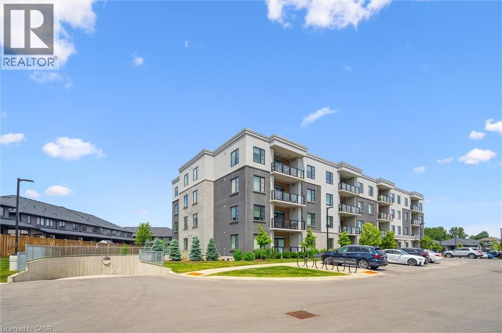 99A Farley Road Unit# 204, Fergus, ON - Outdoor With Balcony With Facade