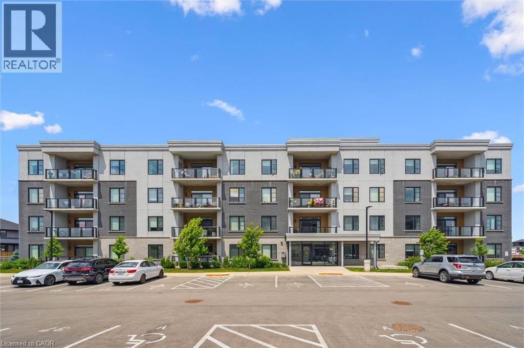 99A Farley Road Unit# 204, Fergus, ON - Outdoor With Balcony With Facade