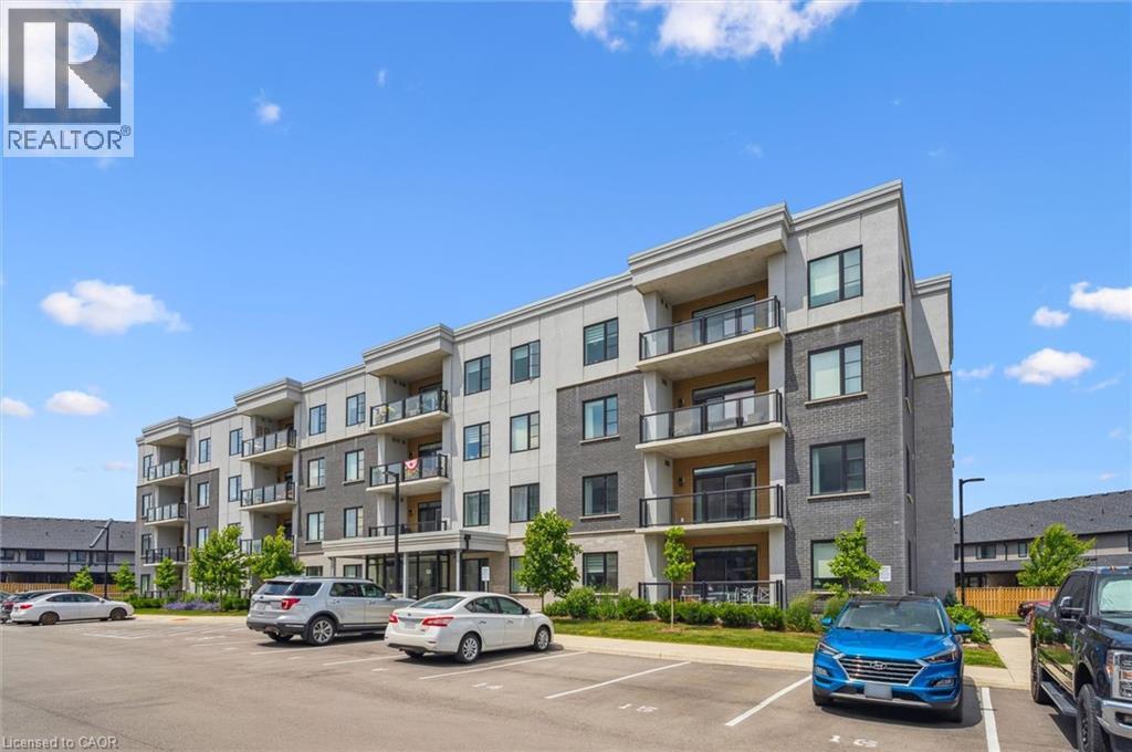 99A Farley Road Unit# 204, Fergus, ON - Outdoor With Balcony With Facade