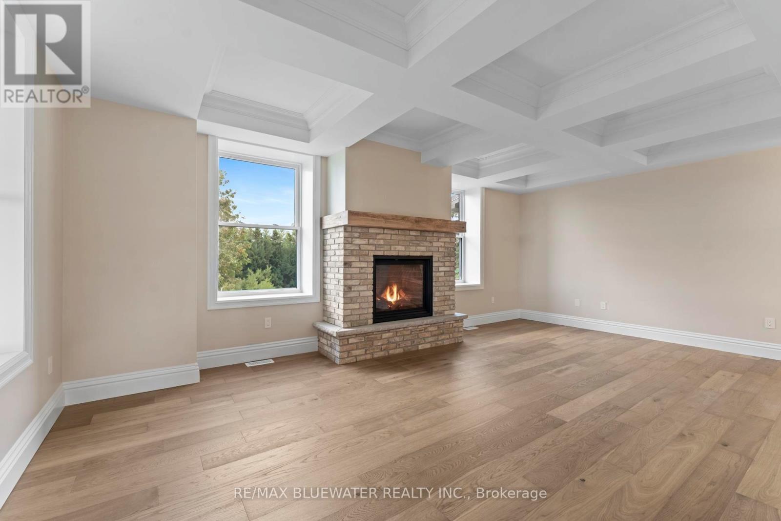 Living Room - 75184 Goshen Line, Bluewater (Stanley), ON - Indoor With Fireplace