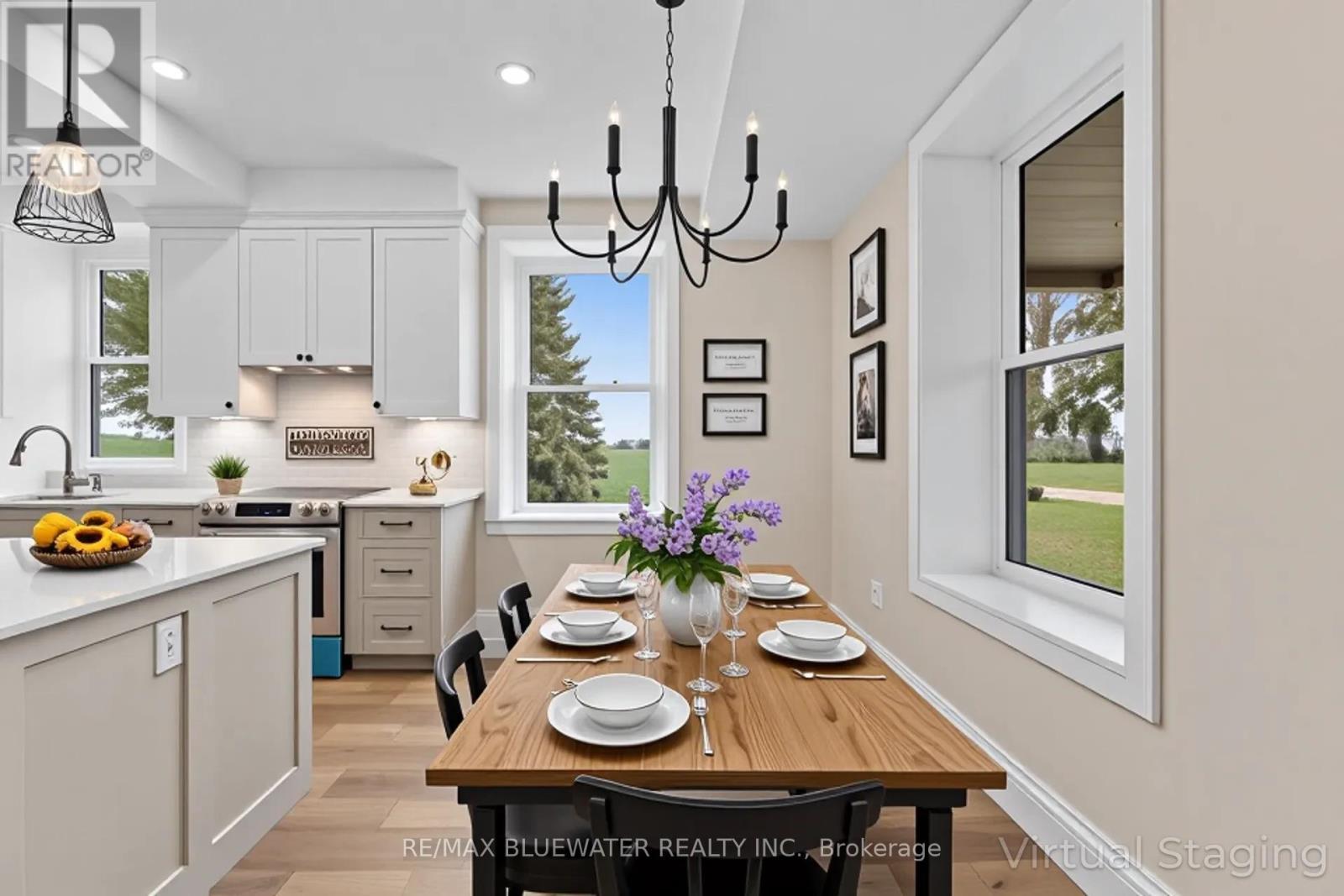 Kitchen ((AI Generated Furniture) - 75184 Goshen Line, Bluewater (Stanley), ON - Indoor