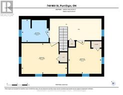 Second Level Floor Plan -