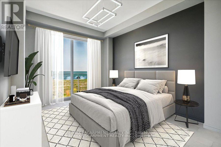 VIRTUALLY STAGED - 4 Sunrow Gate, Hamilton, ON - Indoor Photo Showing Bedroom