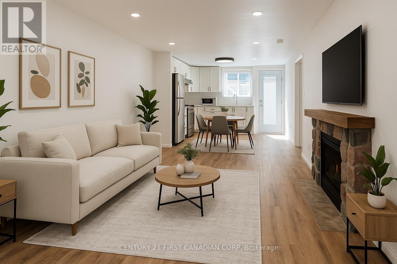 Virtually staged - Unit 3 - Lower - 1473 Adelaide Street N, London North (North G), ON