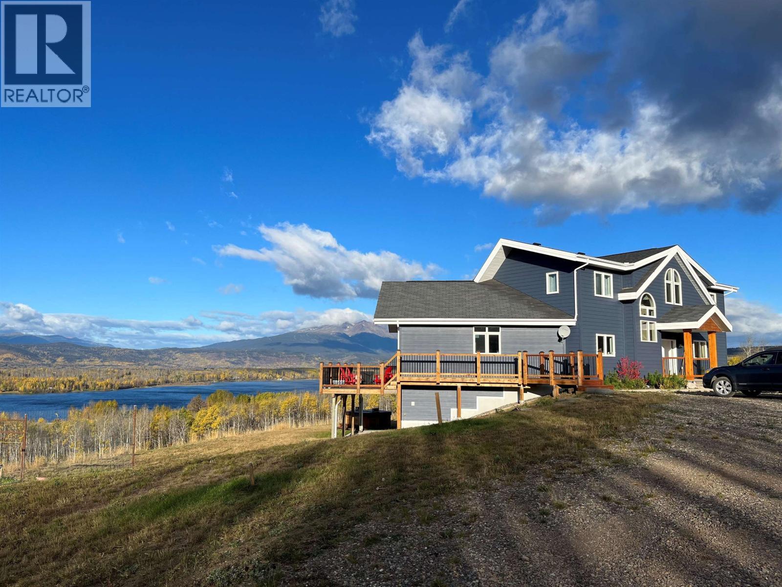8020 Hislop Road, Telkwa, BC - Outdoor With Deck Patio Veranda With View