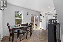 Open concept dining/living/kitchen -