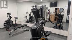 Gym in building -