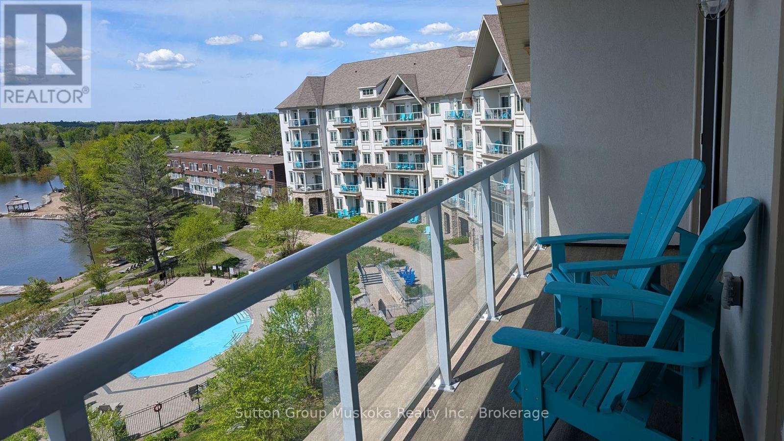 423 - 25 Pen Lake Point Road, Huntsville (Chaffey), ON - Outdoor With Body Of Water With Balcony With View