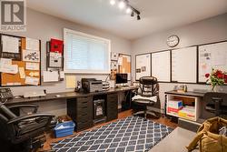 2nd main floor Bedroom, used as office -