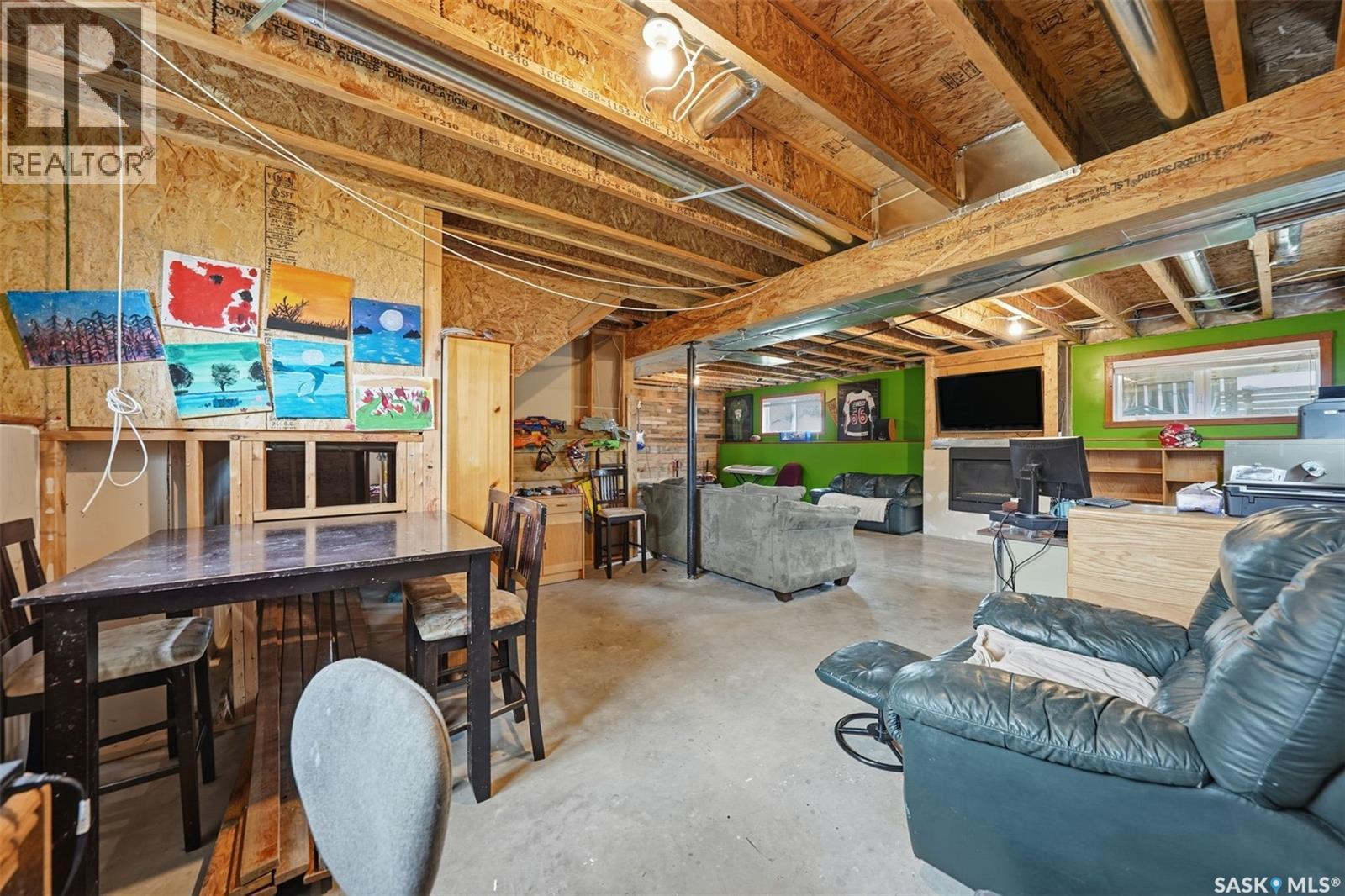 1 Derbowka Drive, Borden, SK - Indoor Photo Showing Basement