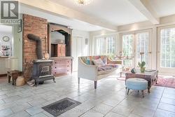 Garden (Family) Room, showing door to 2-piece bath -