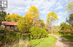 Bankbarn left, driveway to Challice Line -