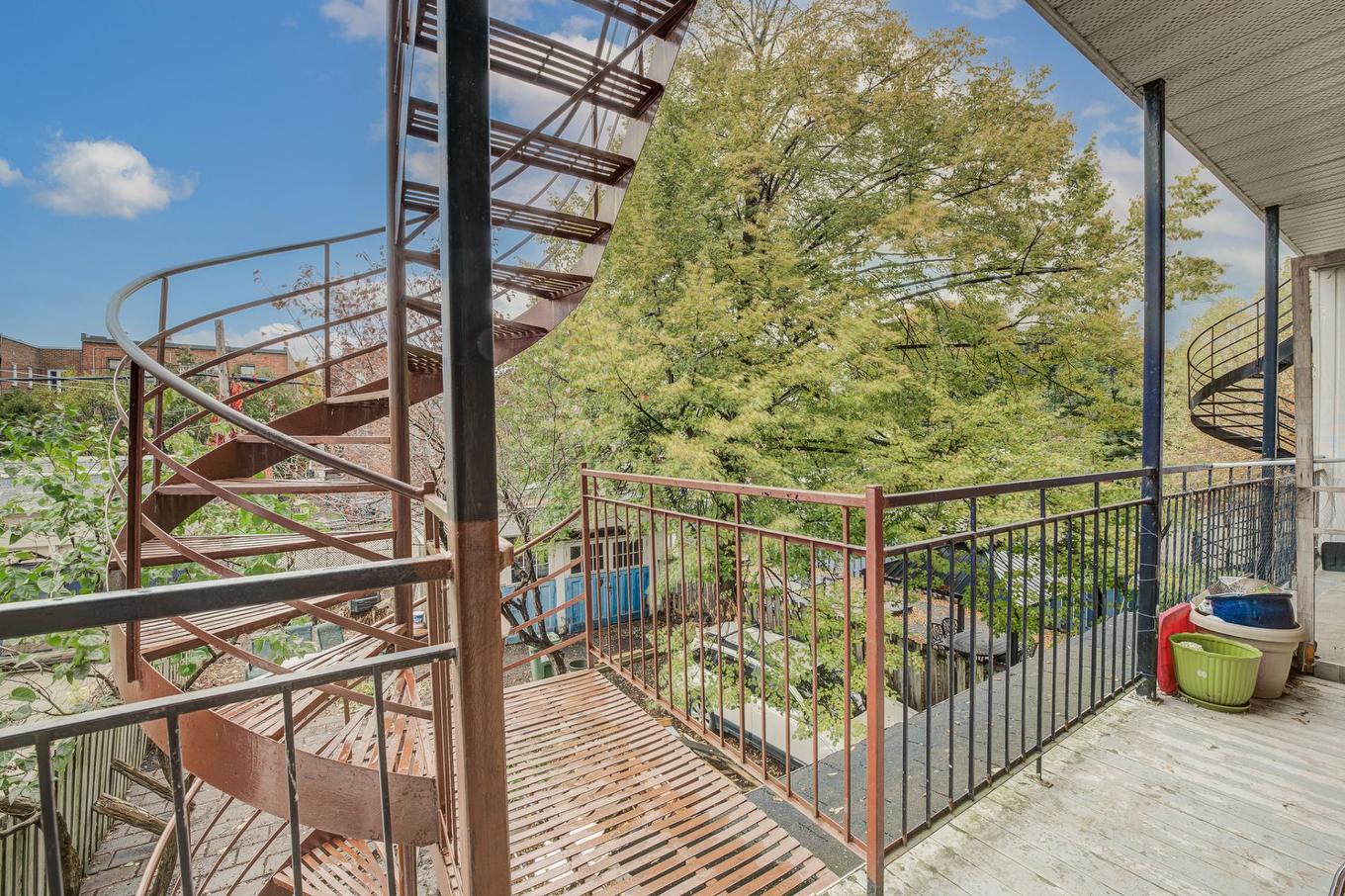 Balcony - 87 Rue Galt, Montréal (Verdun/Île-Des-Soeurs), QC - Outdoor With Exterior