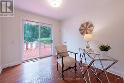 Office/den or Bedroom with W/O -