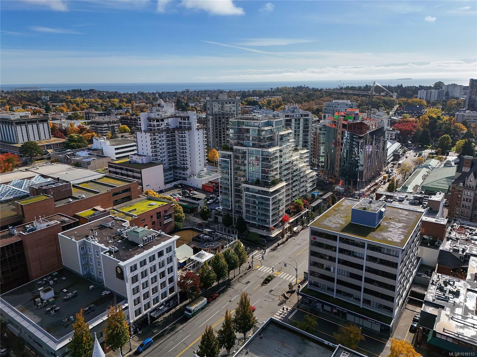 1003-707 Courtney St, Victoria, BC - Outdoor With View