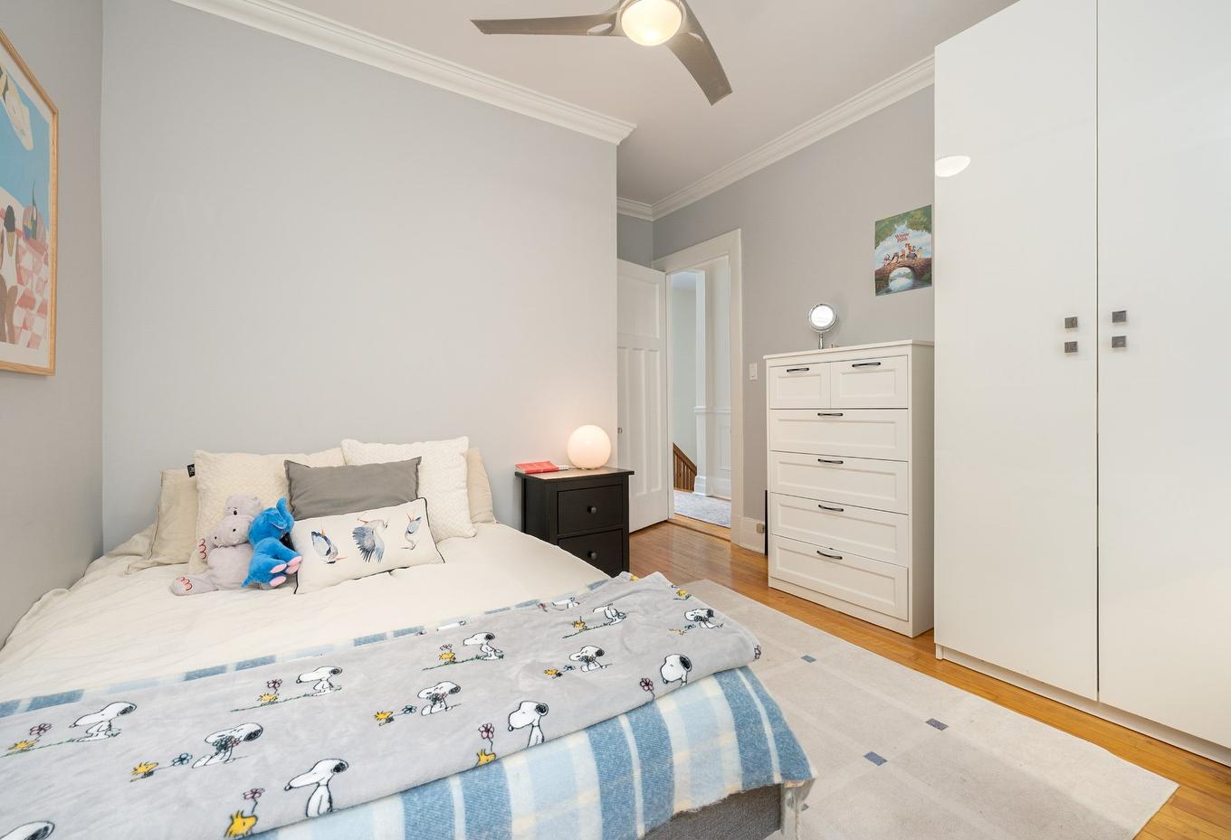 Chambre à coucher - 4083 Av. D'Oxford, Montréal (Côte-Des-Neiges/Notre-Dame-De-Grâce), QC - Indoor Photo Showing Bedroom