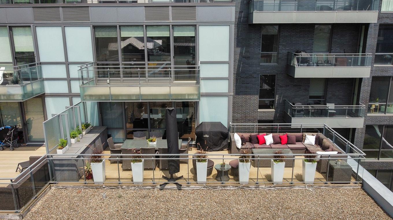 Patio - 501-370 Rue St-André, Montréal (Ville-Marie), QC - Outdoor