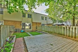 one of the larger yards of the complex -