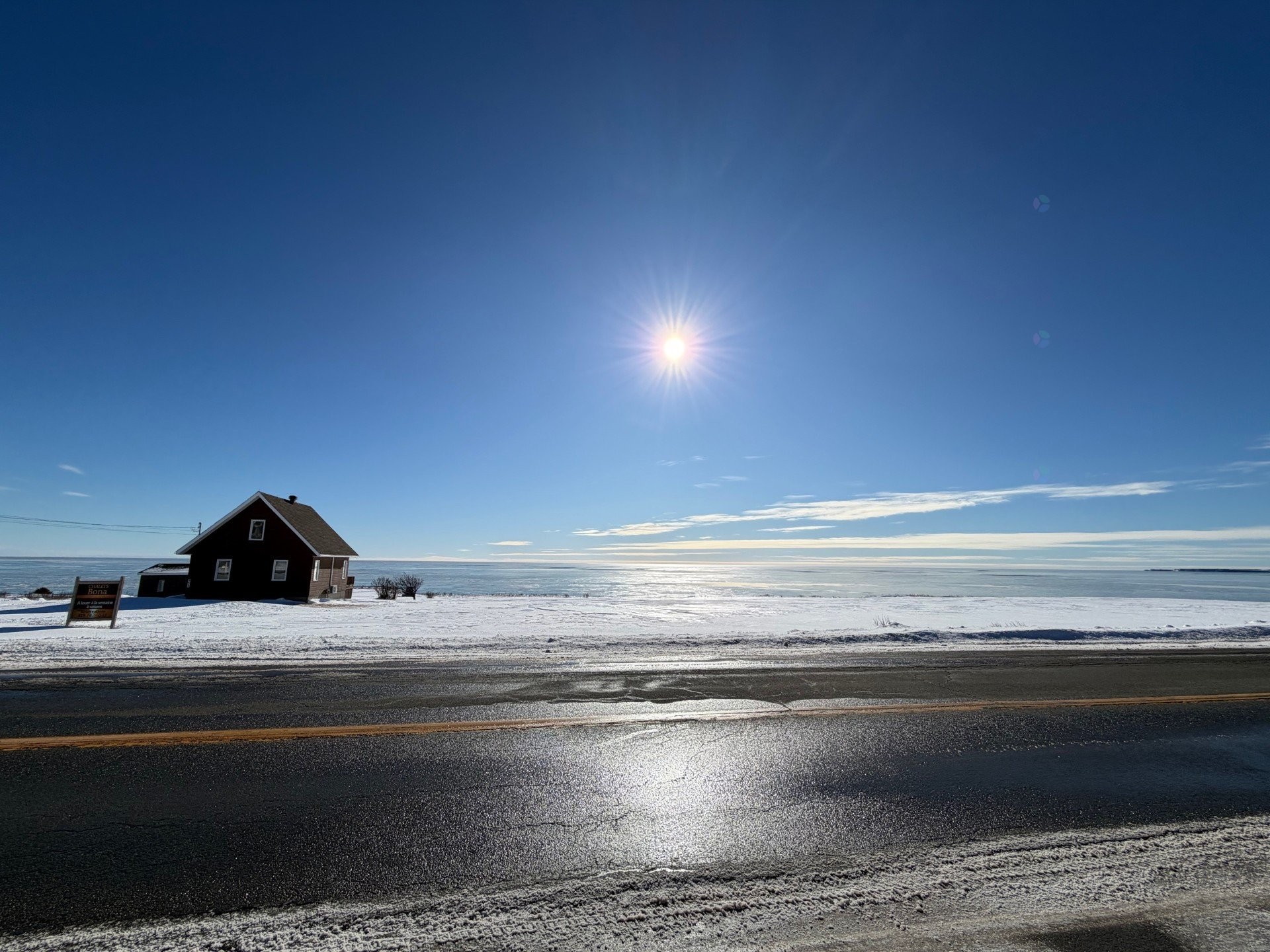 Vue - Route 132 O., Percé, QC