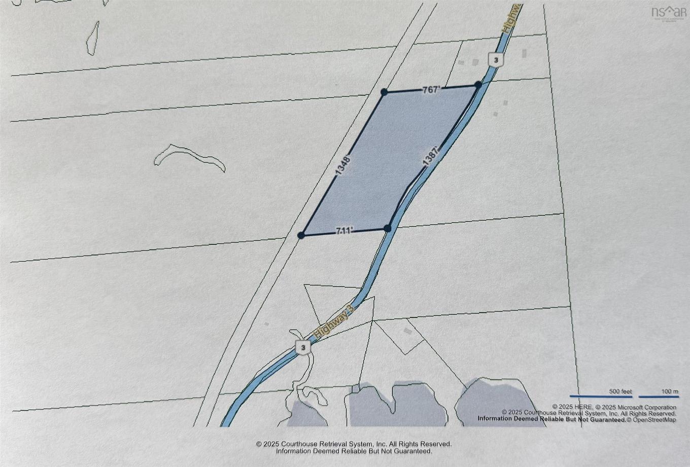 Lot (Pid 80136211) Highway 3, Walls Lake, NS