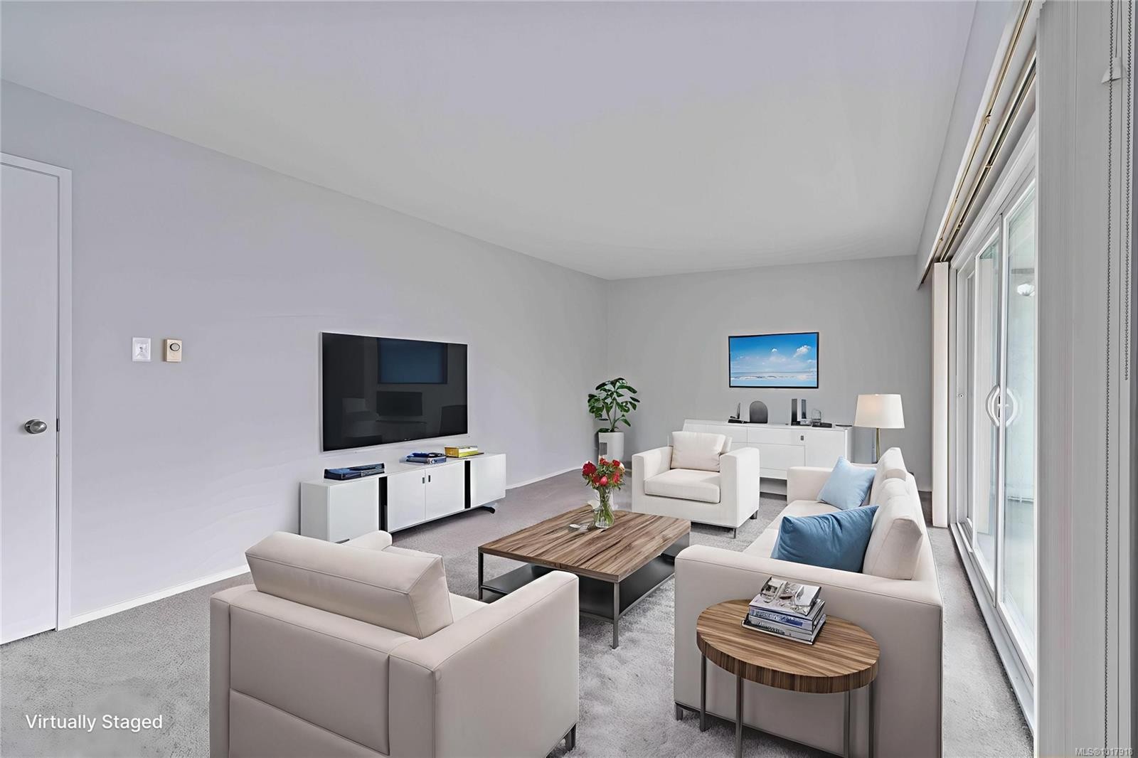 401-190 Gorge Rd West, Saanich, BC - Indoor Photo Showing Living Room