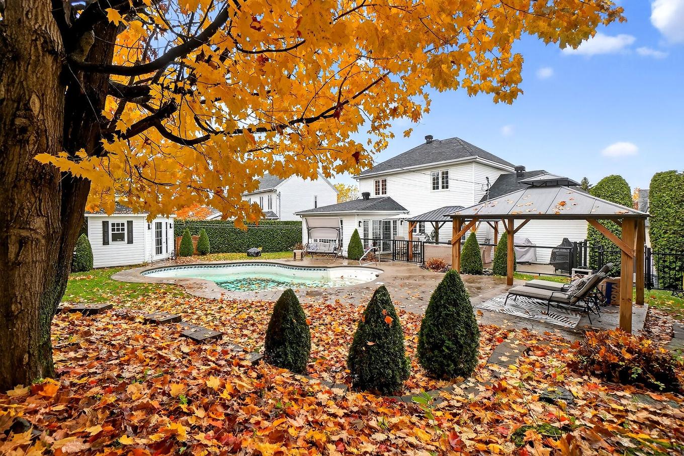 Cour - 300 Rue Du Nénuphar, Granby, QC - Outdoor With In Ground Pool