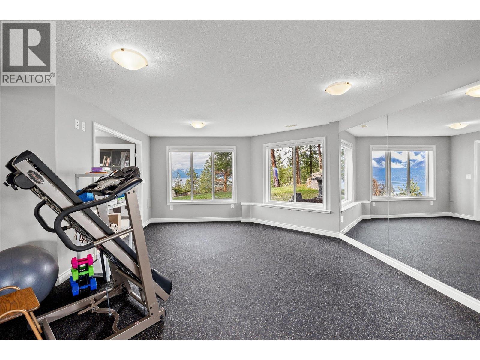 Home Gym! - 10726 Nighthawk Road Unit# 60, Lake Country, BC - Indoor Photo Showing Other Room