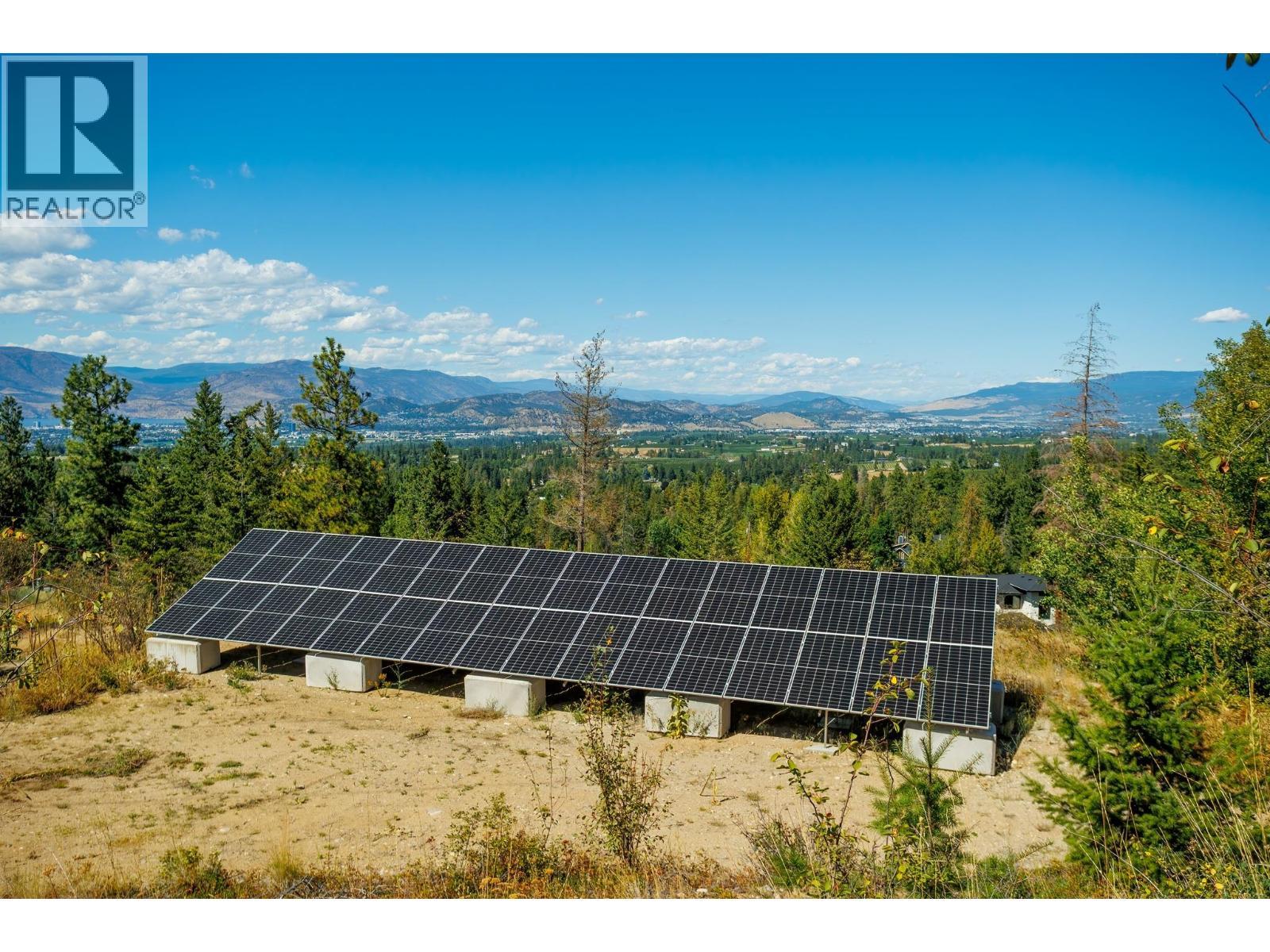 Solar Farm - 4451 Hayes Road, Kelowna, BC - Outdoor With View