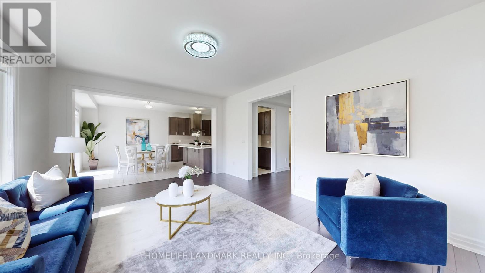 62 Frank Kelly Drive, East Gwillimbury, ON - Indoor Photo Showing Living Room