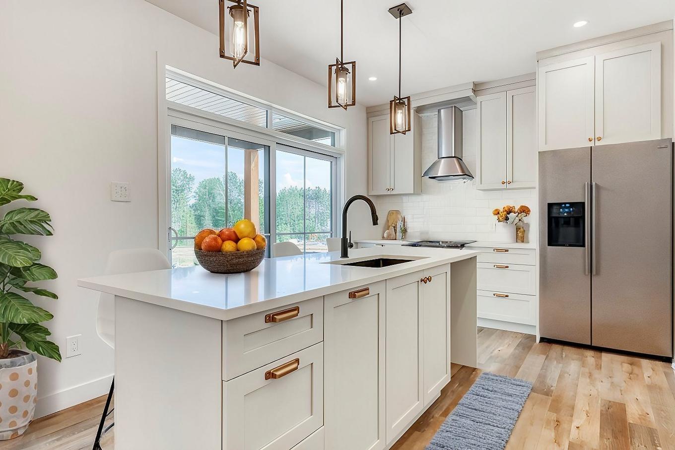 Kitchen - Ch. De L'Envolée, L'Ange-Gardien, QC - Indoor Photo Showing Kitchen With Upgraded Kitchen