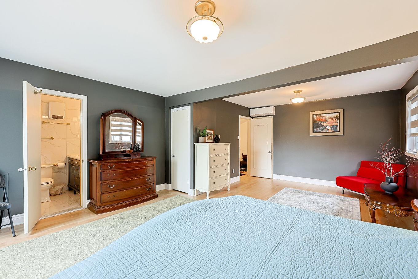 Chambre à coucher principale - 12184 Av. Colbert, Montréal (Ahuntsic-Cartierville), QC - Indoor Photo Showing Bedroom
