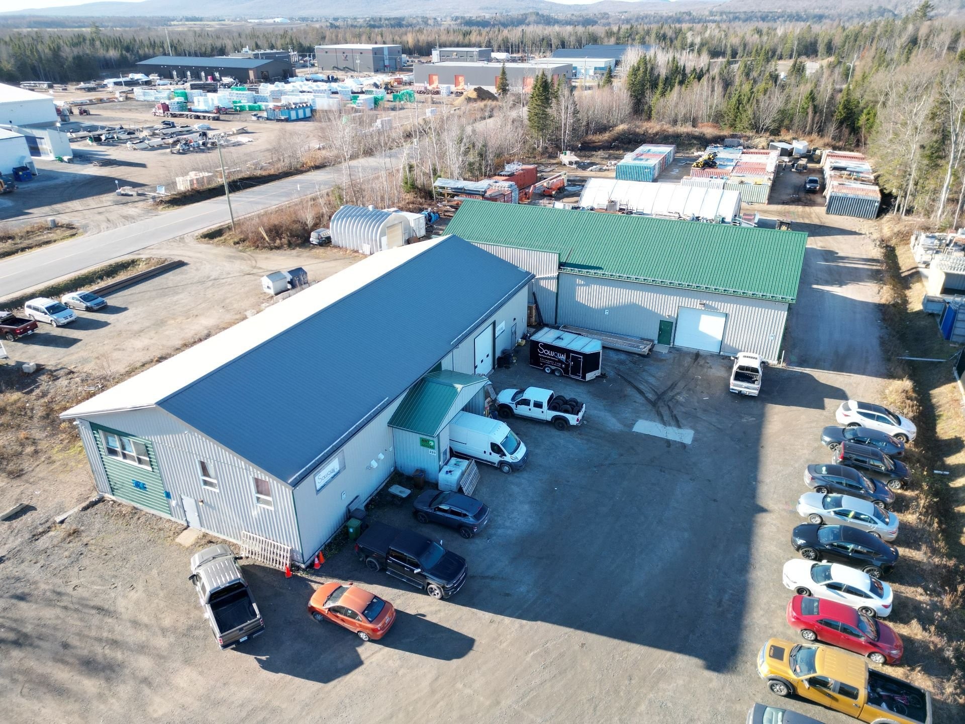 Aerial View - #1-220 Rue Edward-Assh, Sainte-Catherine-De-La-Jacques-Cartier, QC - Outdoor With View