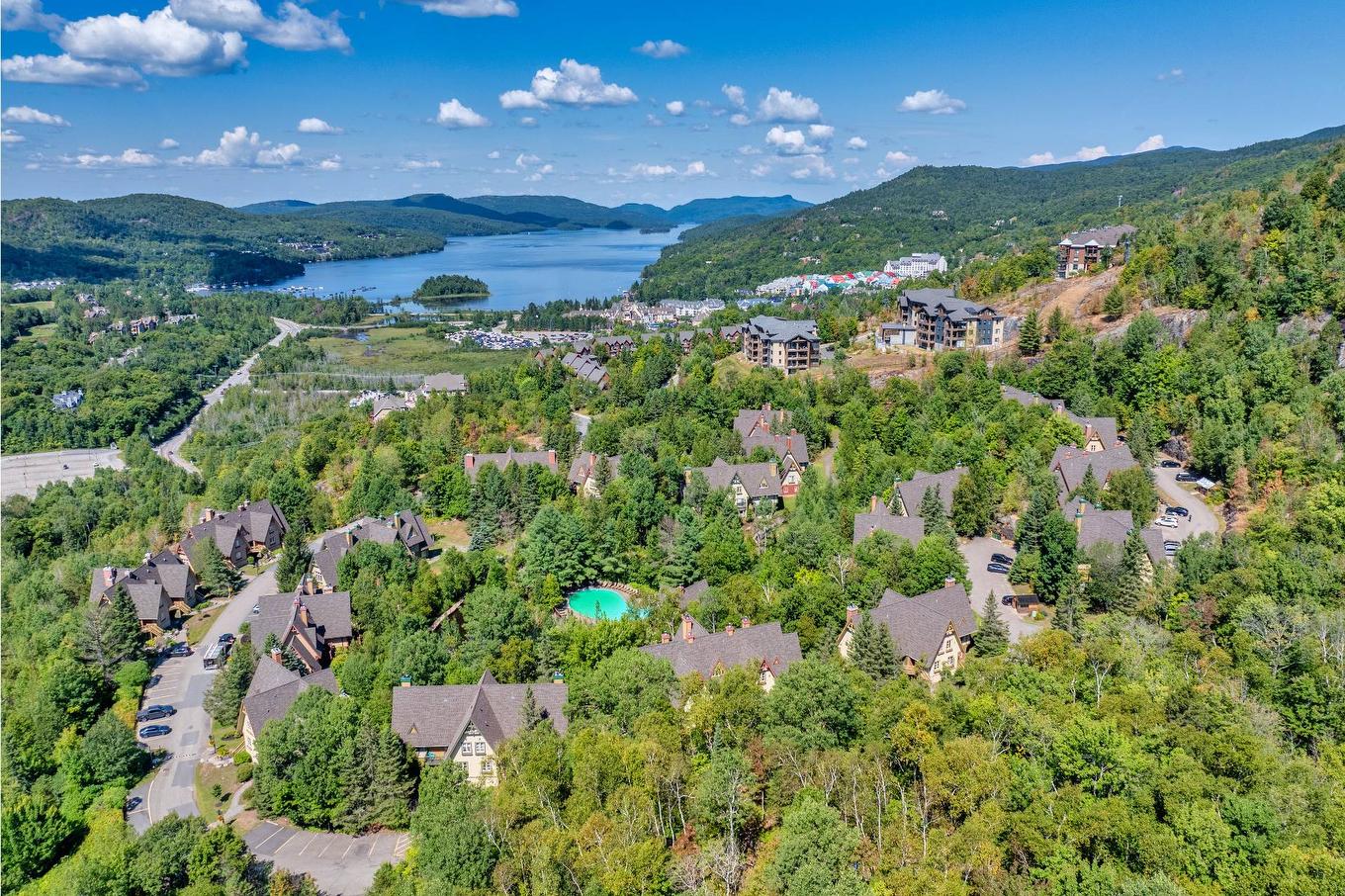 Aerial photo - 4-236 Ch. De La Forêt, Mont-Tremblant, QC - Outdoor With View