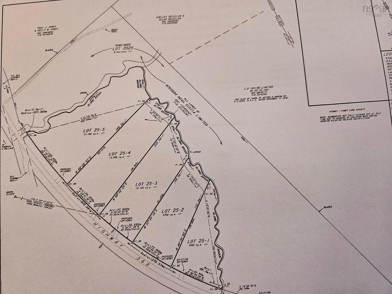 Lot 25-3 Highway #368, Wentworth, NS