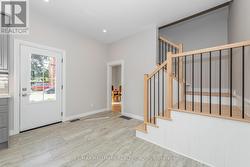 Spacious front entry -